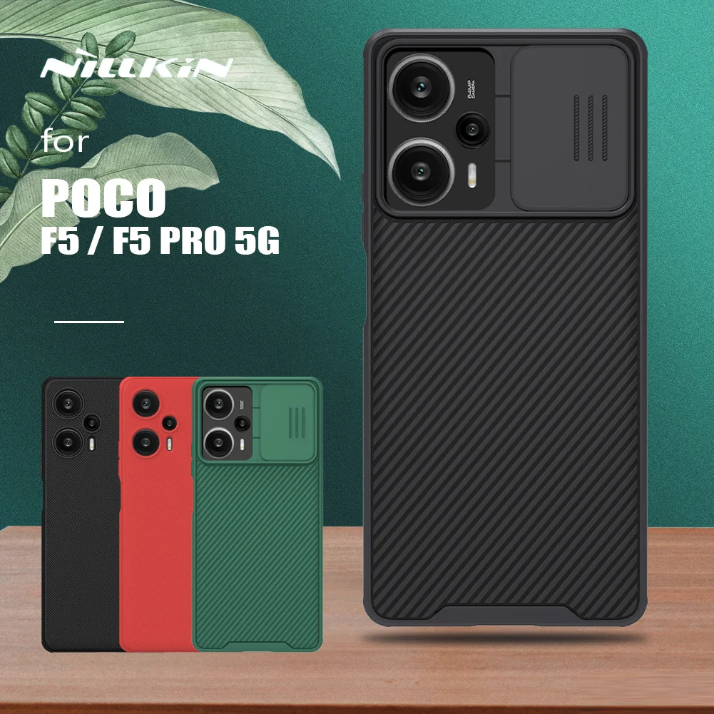 Чехол Nillkin для Xiaomi Poco F5 Pro, задняя крышка для фотоаппарата, сверхтонкий матовый чехол для Poco F5 / F5 Pro, задняя крышка для объектива