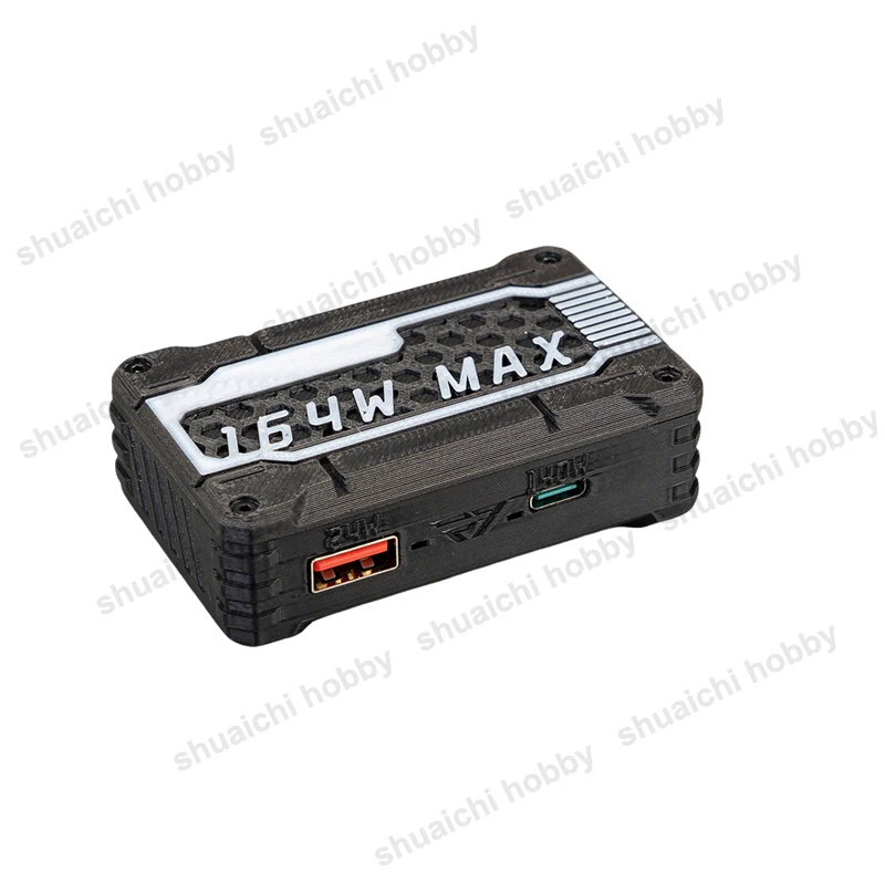 1PCS 164W PD Protocol Fast Charging Module Boost Buck Component Auto Power Off Heat Dissipation for DJI RC Drone Outing Charge