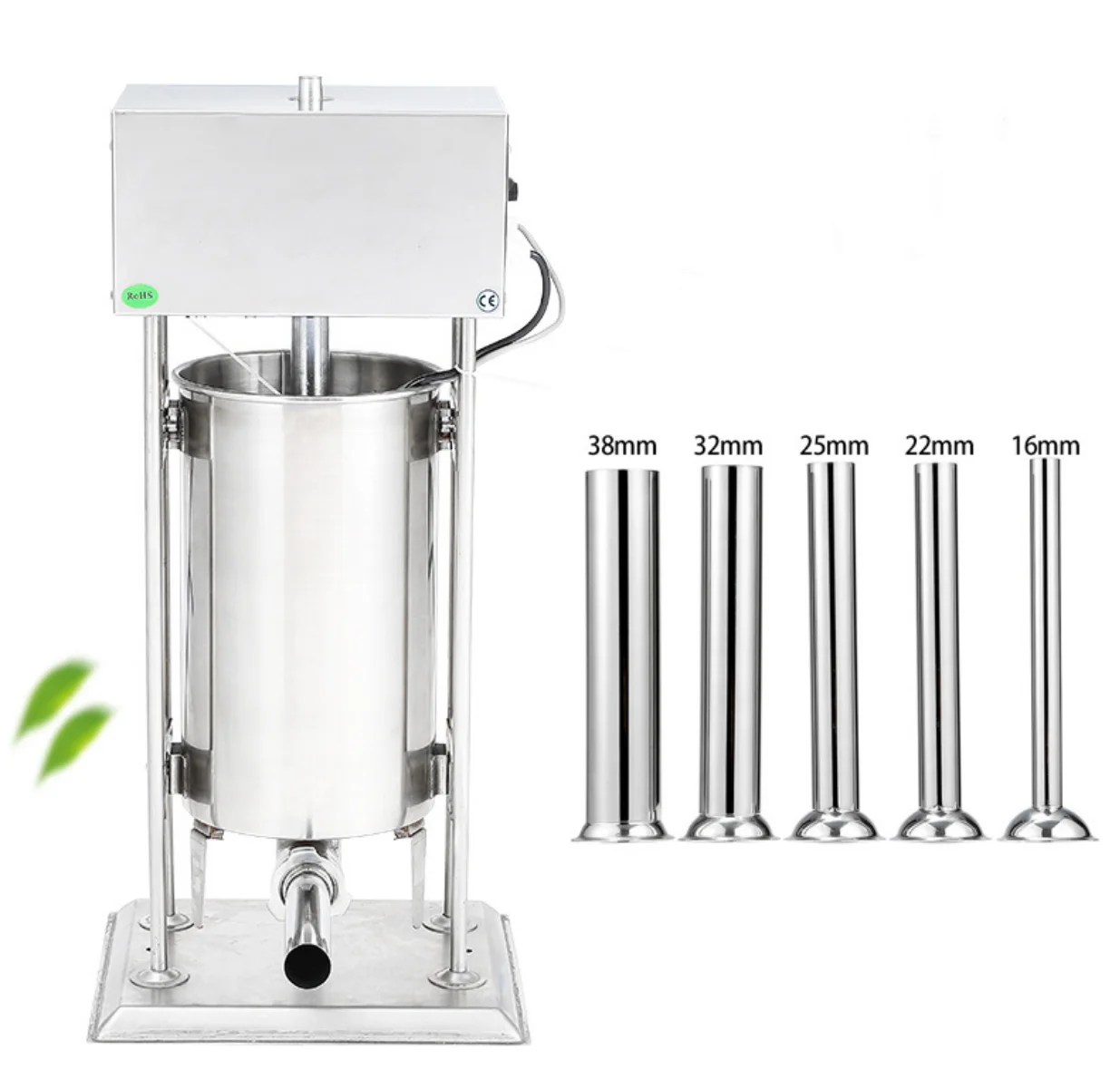 Automatic Commercial Household Sausage Filling Machine New Condition Electric Sausage Stuffer Ham Stuffer Device