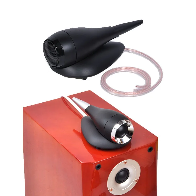1.5 Inch 25‑Core Silk Dome Car Tweeter Speaker 30W Strong Magnet Shell‑Shaped Hi‑Fi Treble Compensation Loudspeaker 4/6/8