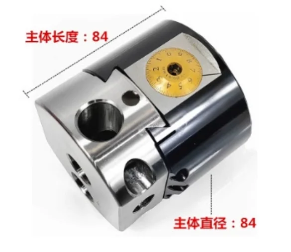 boring range: 8mm-280mm, upgraded version, graduation: 0.005mm 1pc NBH2084 boring head, resolution 0.01mm