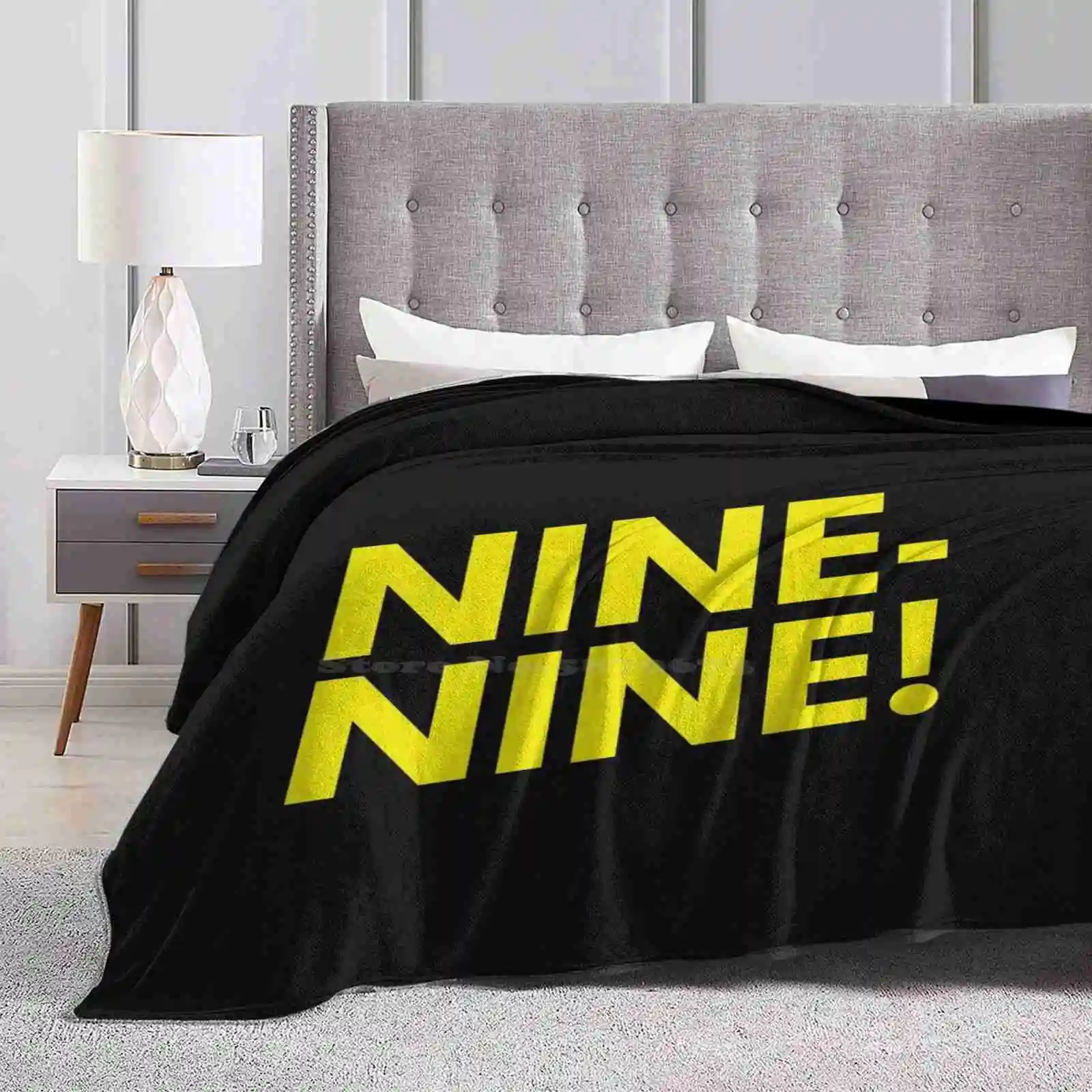 Nine-Nine! Super Warm Soft Blankets Throw On Sofa/Bed/Travel Brooklyn Nine Nine Jake Peralta Terry Crews Series Tv Shows