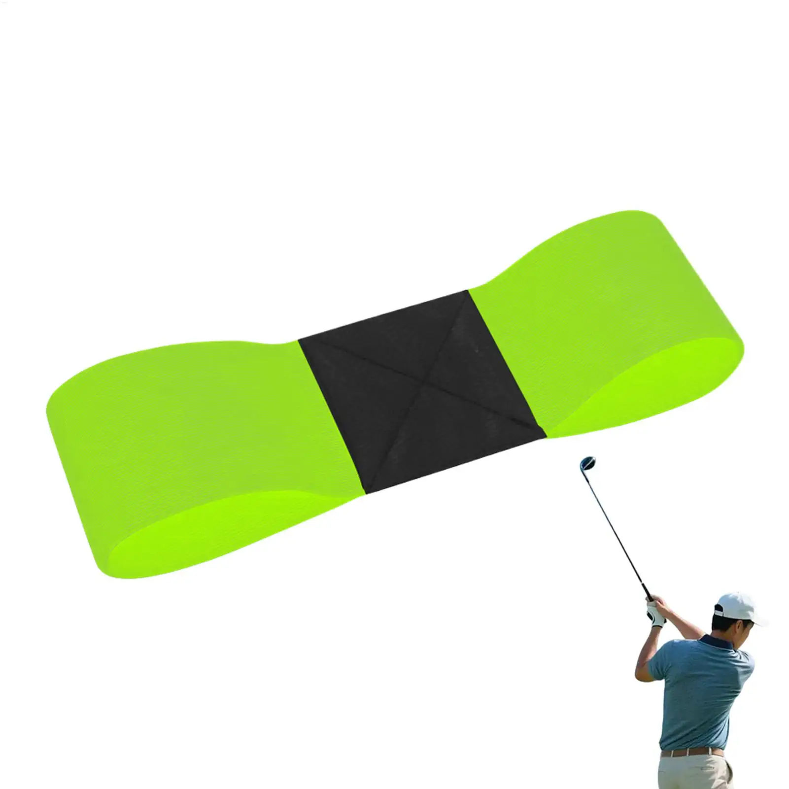 Golf Swing Correction Strap Elastic Golf Arm Band Training Aid Portable Golf Swing Alignment Band For Swing Postures Training - view 6
