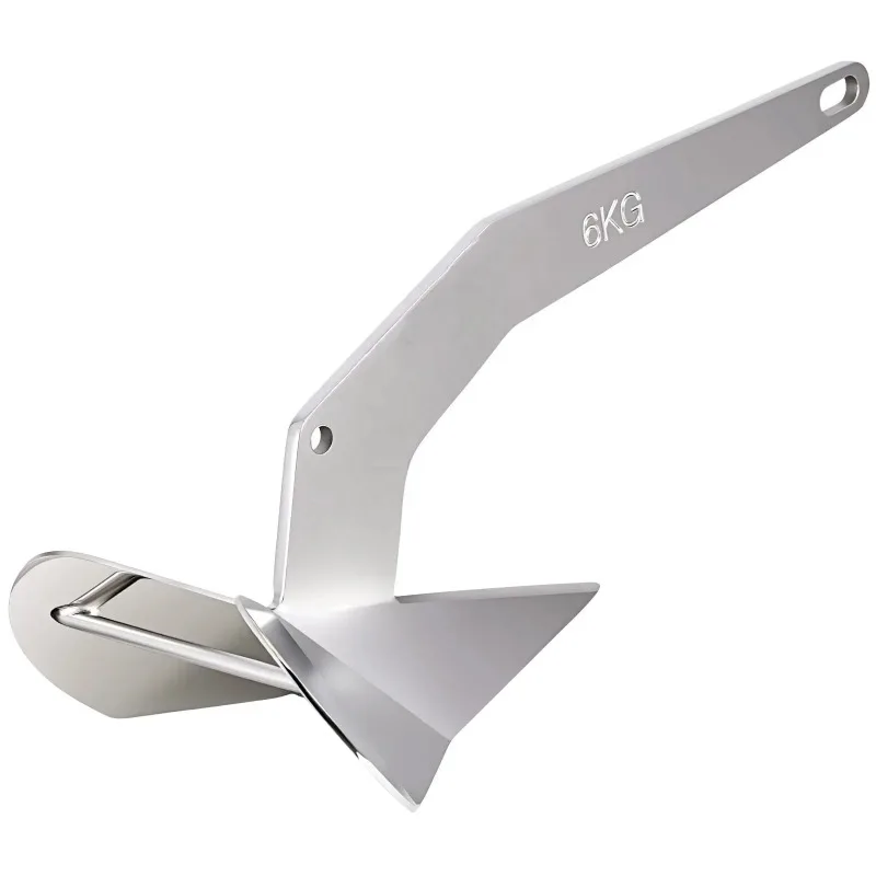 

Якорь для лодок Delta, из нержавеющей стали 316 морского класса, сверхпрочный, 15 кг, устойчивый к коррозии, для яхт и катеров