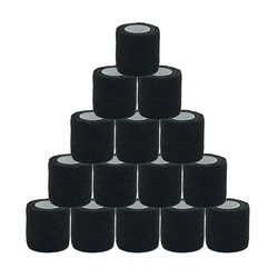 Black Sport Self Adhesive Elastic Bandage Wrap Tape Elastoplast For Knee Support Pads Finger Ankle Palm