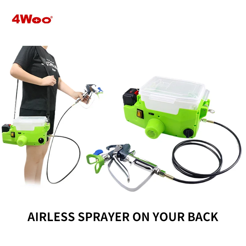 Electric Spray Painting Machine High Pressure Airless Sprayer Portable Backpack Sprayer