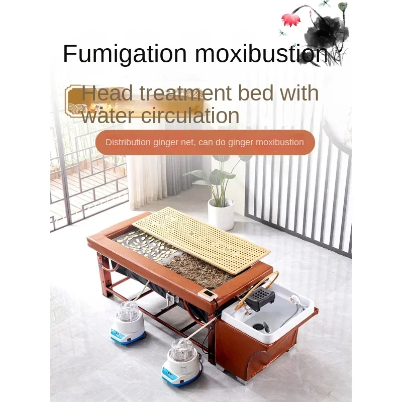 

Head Therapy Shampoo Chair with Constant Temperature Water Circulation Instrument Wrapped Medicine Moxibustion