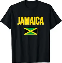 Jamaican Flag Jamaica Souvenir Love Travel Vacation T-Shirt