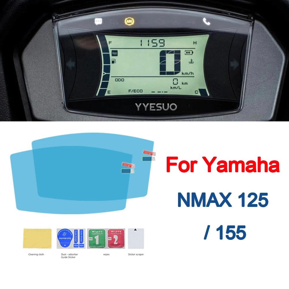 NMAX125 NMAX155 nmax Accessories Dashboard Screen Protector For Yamaha NMAX 125 Motorcycle Instrument Films LCD Retrofit Parts