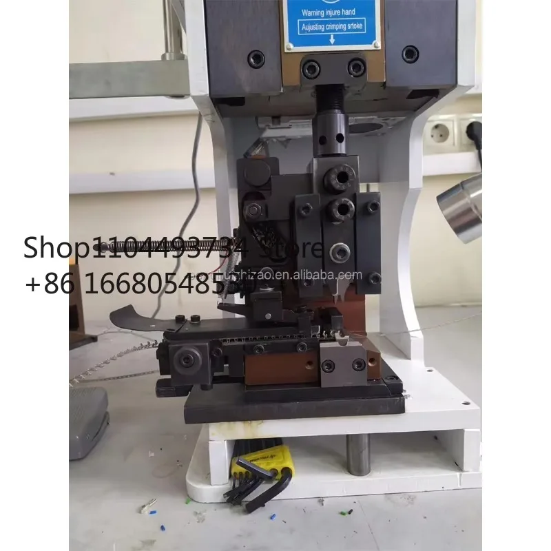 brand new 5RE2Ton Semi Automatic Waterproof Plug Manual Terminal Crimping Machine Desktop Terminal Fastening Machine