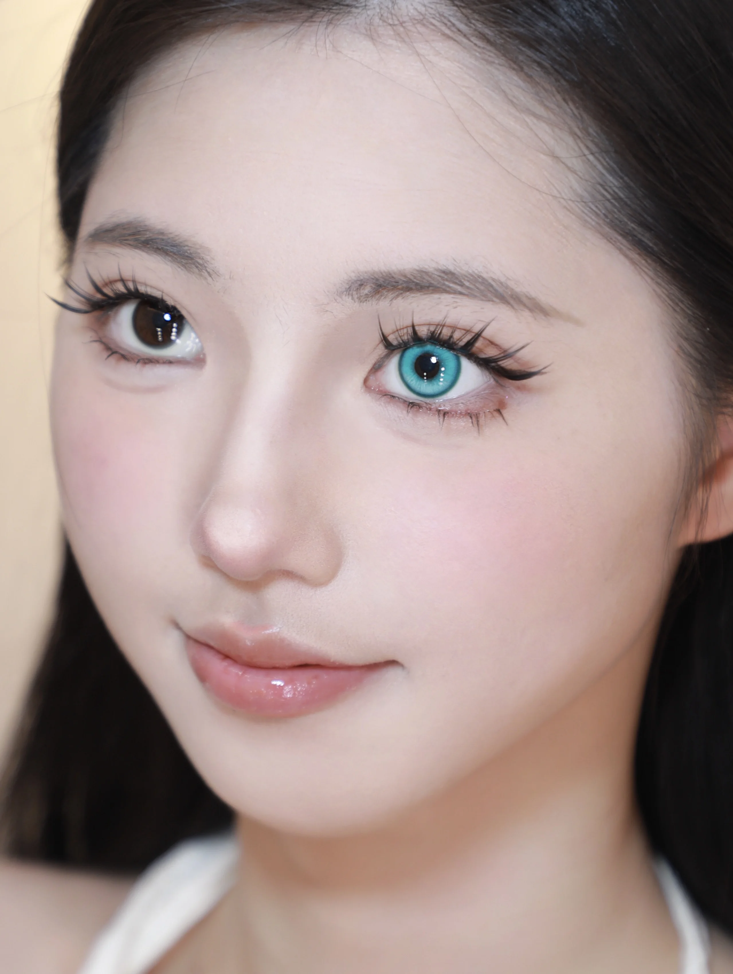 Abgestufte 1 Paar farbige Kontaktlinsen Halloween Cosplay Softlens 14,2 mm 6 Monate – Detail 5