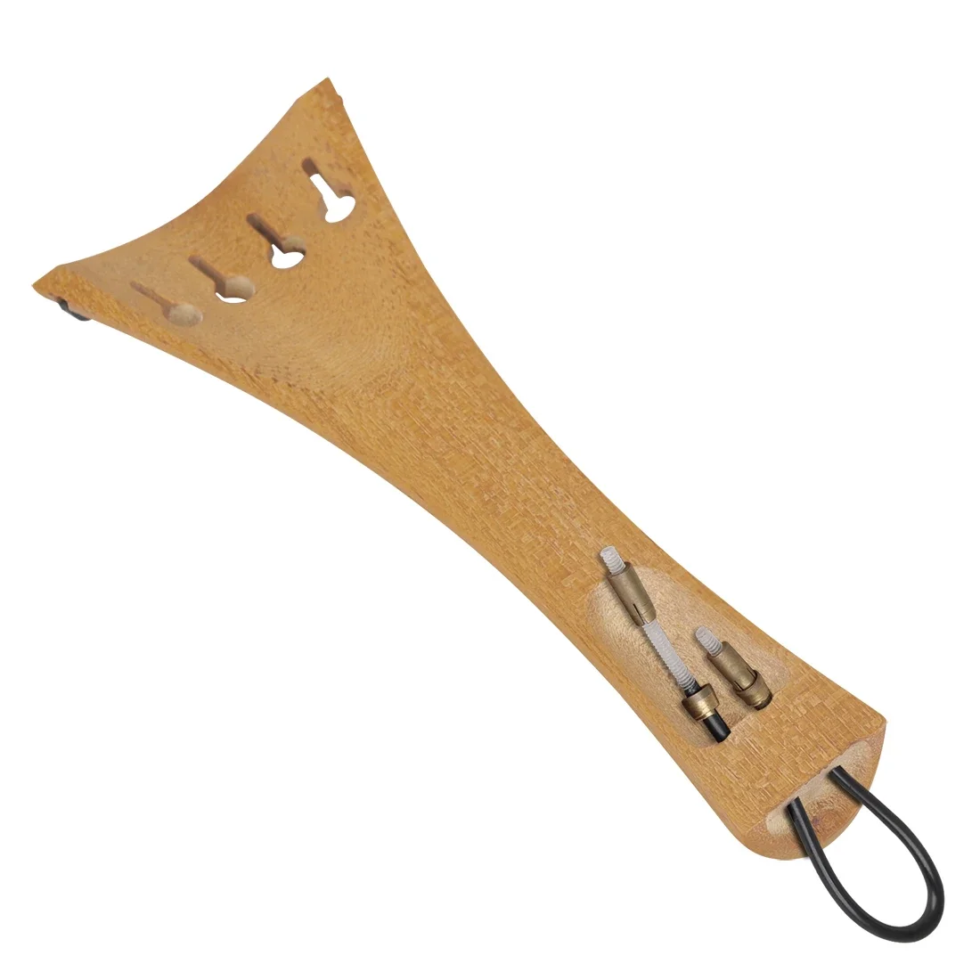 4/4 الكمان سحب وتر لوحة الذيل تاريخ لوحة الخشب قطعة واحدة التصميم الهيكلي السلس ضبط الكمان استبدال الملحقات #3