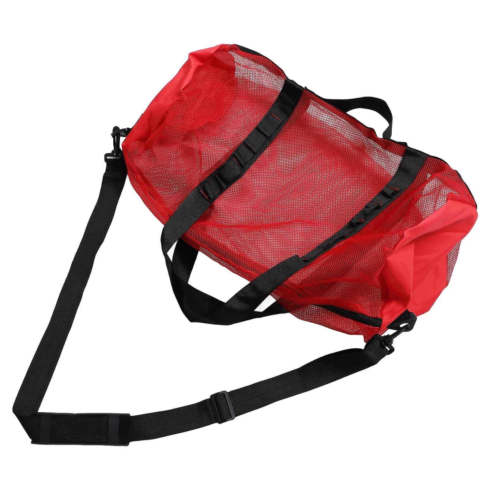 

Large Mesh Beach Tote Bag Lightweight Portable for Pool Beach Travel Use Clothes Towel Swimming Gear Storage Handbag