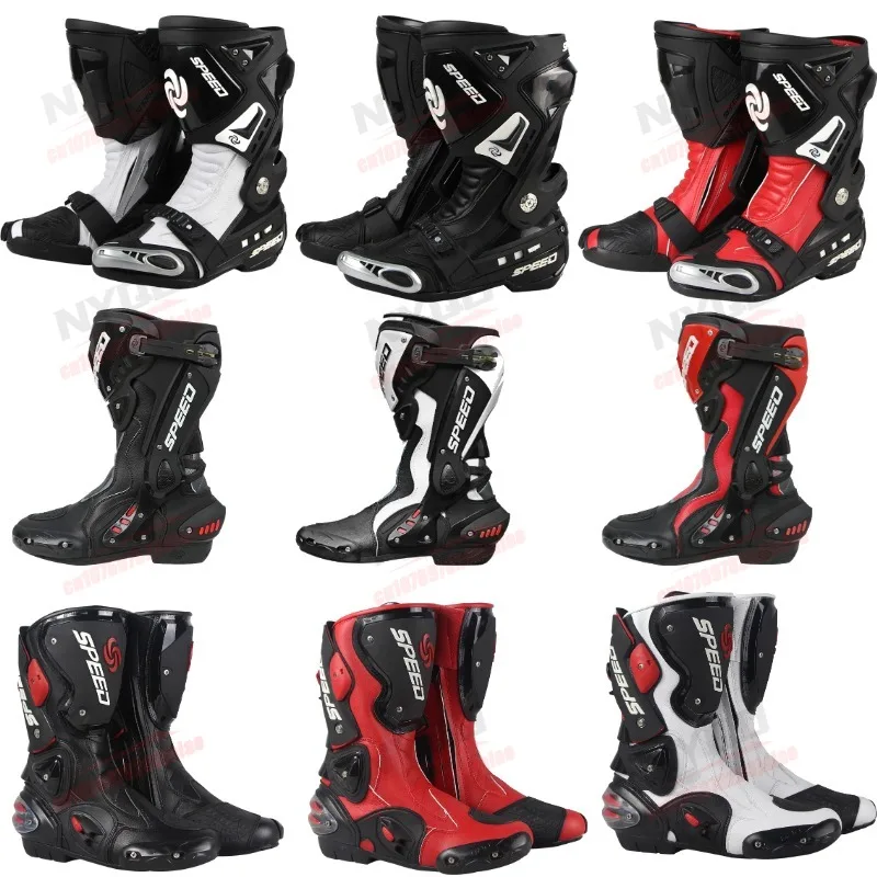Riding Tribe Motorcycle Boots B1005 Professional Rally Racing Boots B1008 Riding Shoes Motorcycle Off-road Protective Equipment