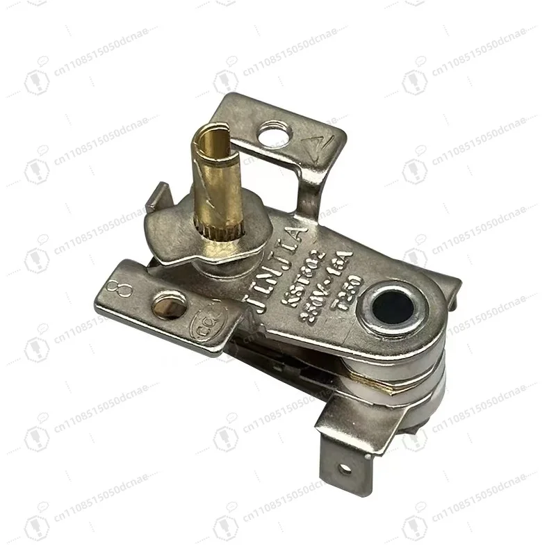KST-168 Oven Thermostat 250V 16A T250 100-250°C Half Turn Adjustment M4 Screw Holes Electric Oven Temperature Control Switch