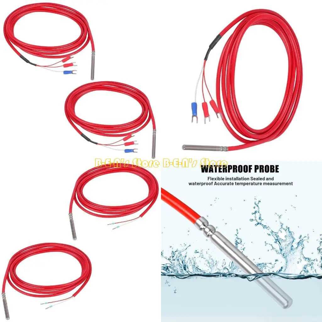 

Датчик температуры Y1AD PT100 с водонепроницаемым силиконовым проводом для промышленного применения