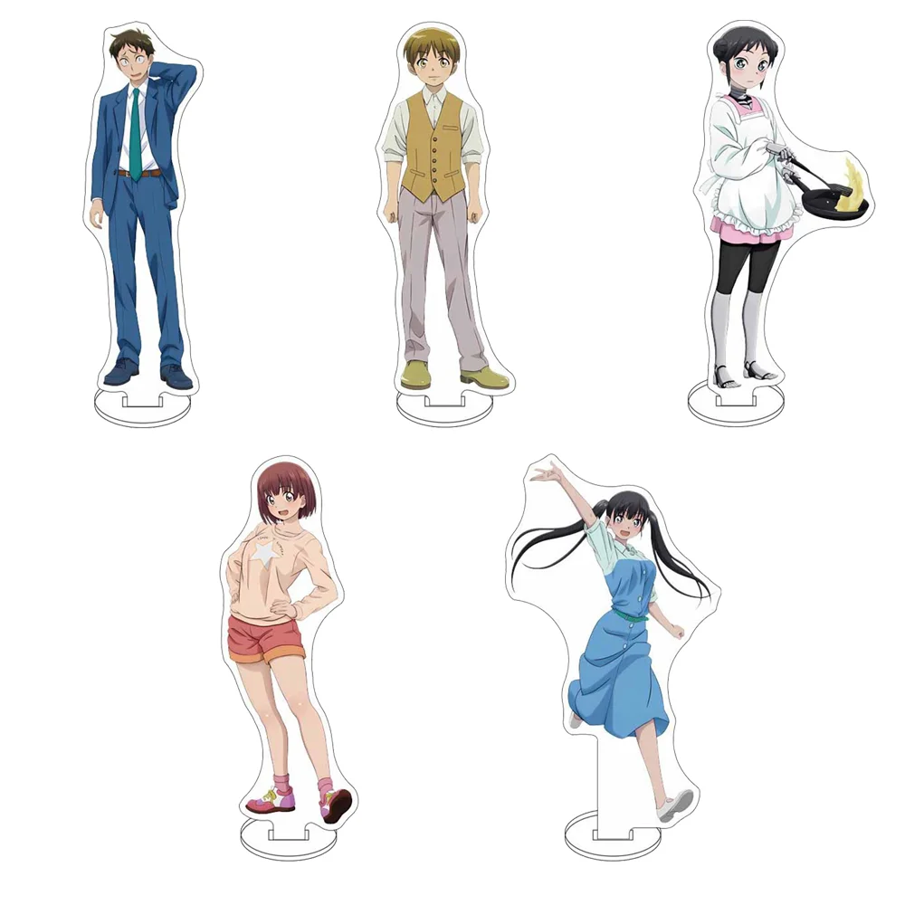 Figura de Cosplay de personaje de Anime My Wife Has No Emotion, soporte acrílico, modelo de regalos, productos de decoración, accesorios de colección, 15CM
