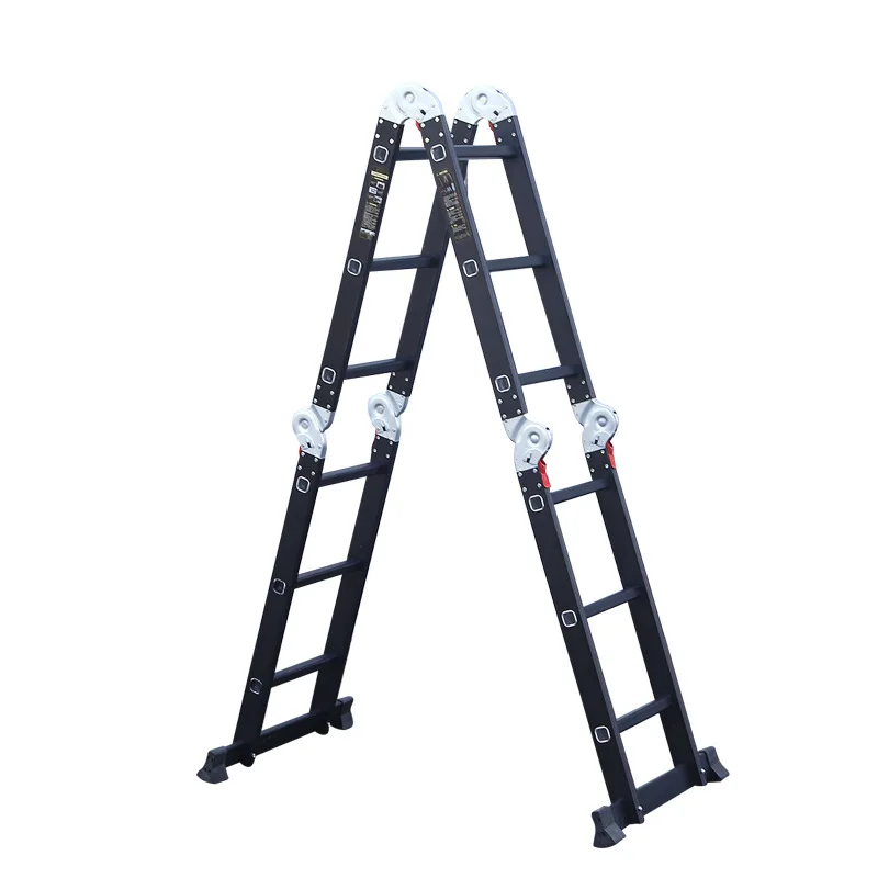 

Aluminum alloy, folding herringbone ladder, household, telescopic, lifting, outdoor, engineering