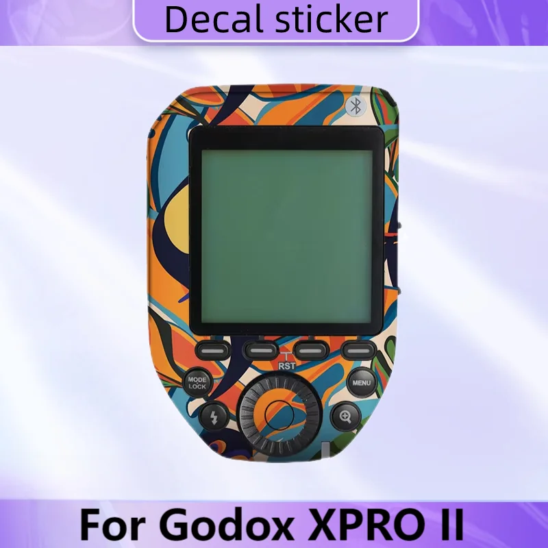 For Godox XPROII XPRO2 Decal Skin Vinyl Wrap Film Wireless Flash Trigger Protective Sticker Protector Coat XPRO II 2 M2 Mark2