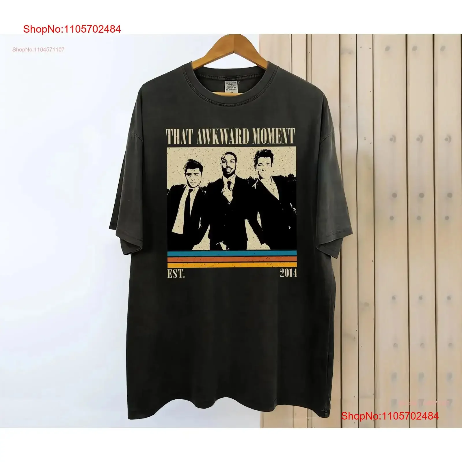 That Awkward Moment Movie T Shirt Vintage Retro Classic s for him vintage Washed Stylish streetwear Unisex fashion Breathable