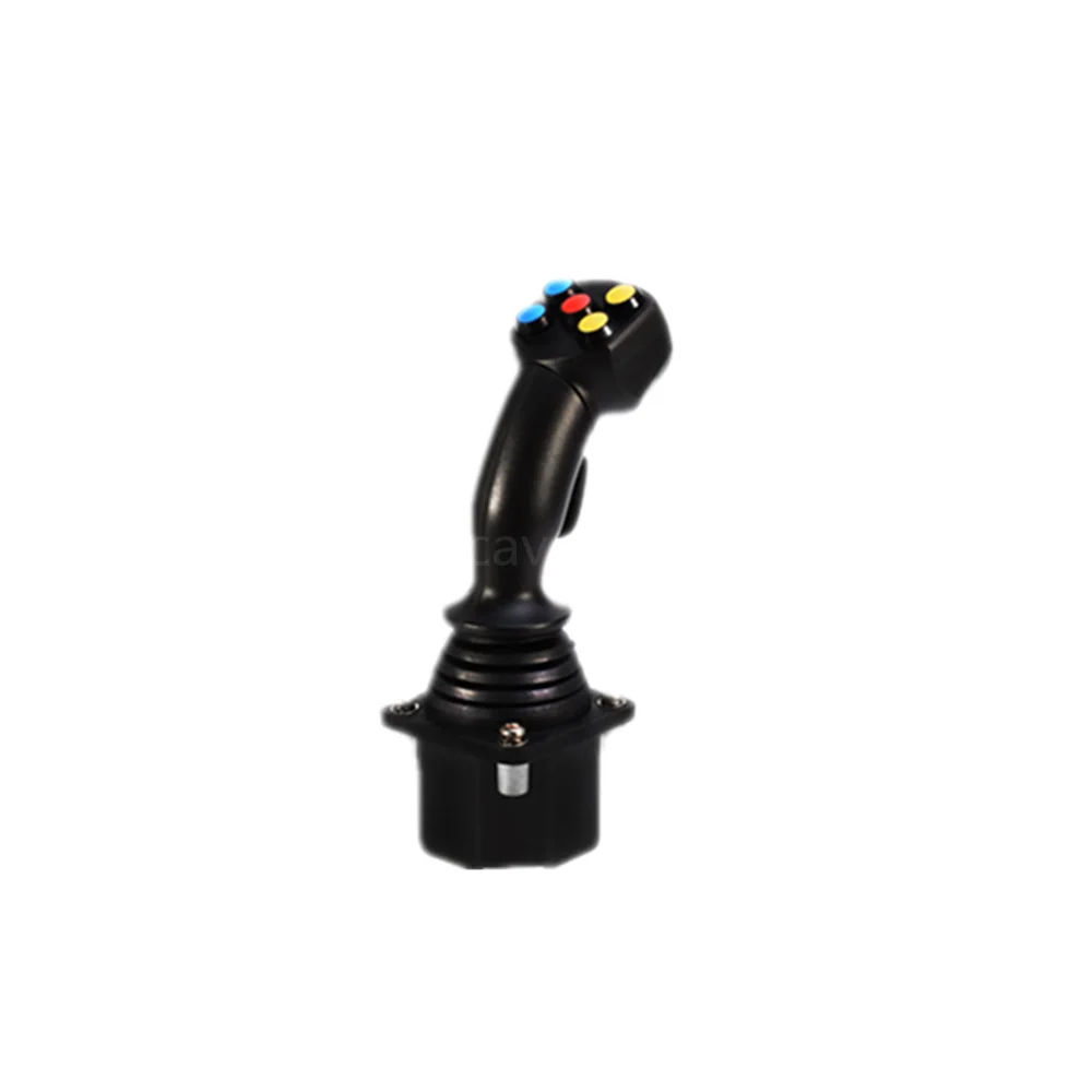 For RS232 RS422 Lndustrial Rocker Joystick Electric Control Hydraulic Controller Excavator Handle Control Lever Device Handle