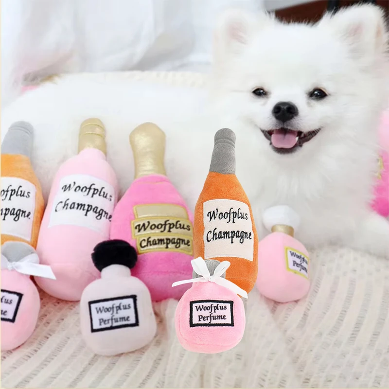 New Spot Wholesale Pet Toy Dog Toy Wine Bottle perfume Bottle New Style Issued by Manufacturer