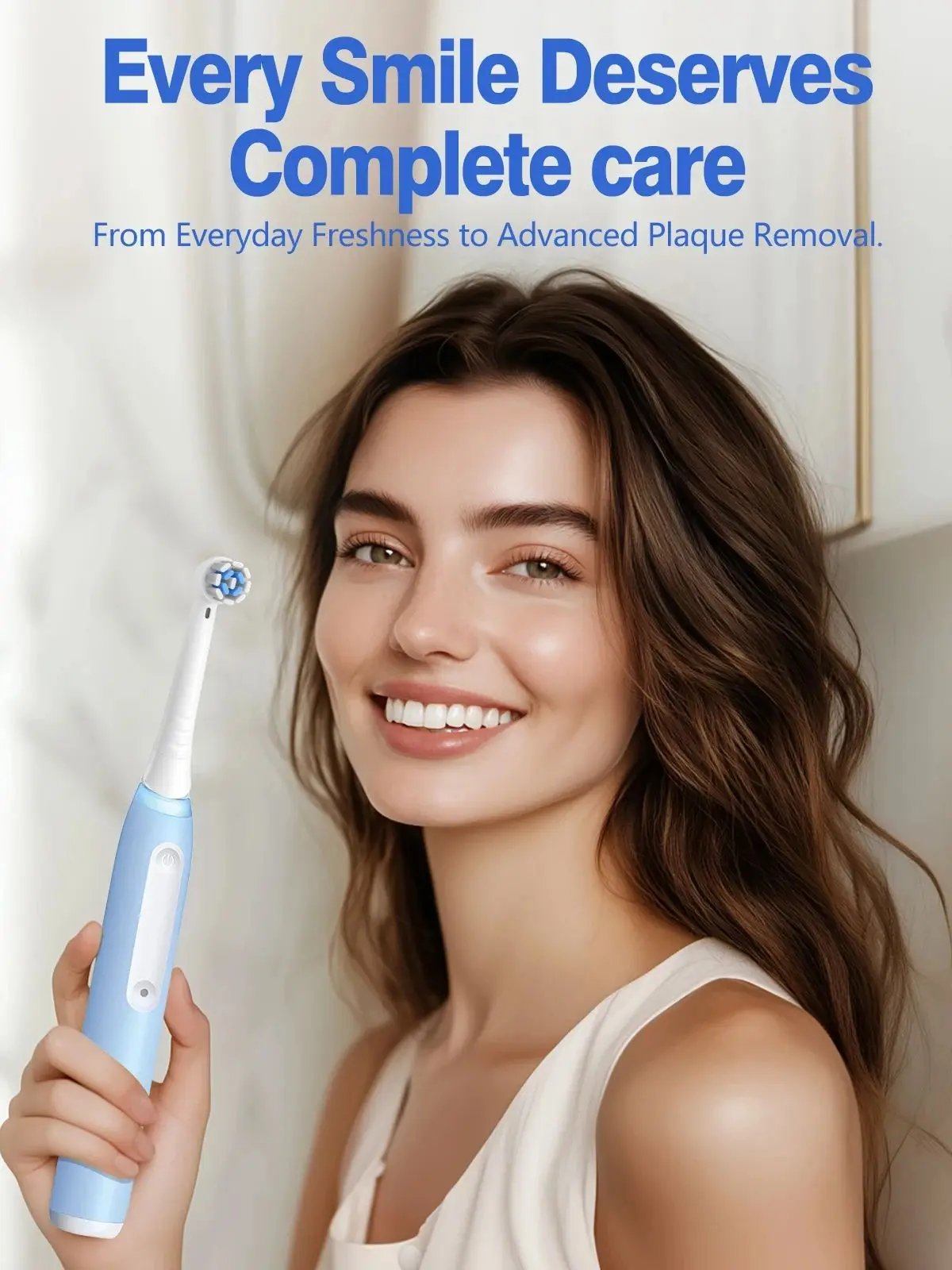 Têtes de rechange pour brosse à dents électrique Oral B iO 10 9 8 7 6 5 4 3 Series, paquet de 4 têtes de brosse