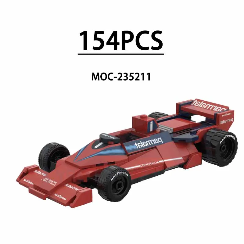 moc-235211-f1-bt46b-ビルディングブロック-8-車モデル-154-ピース-子供の誕生日プレゼントに最適-クリスマスおもちゃギフト