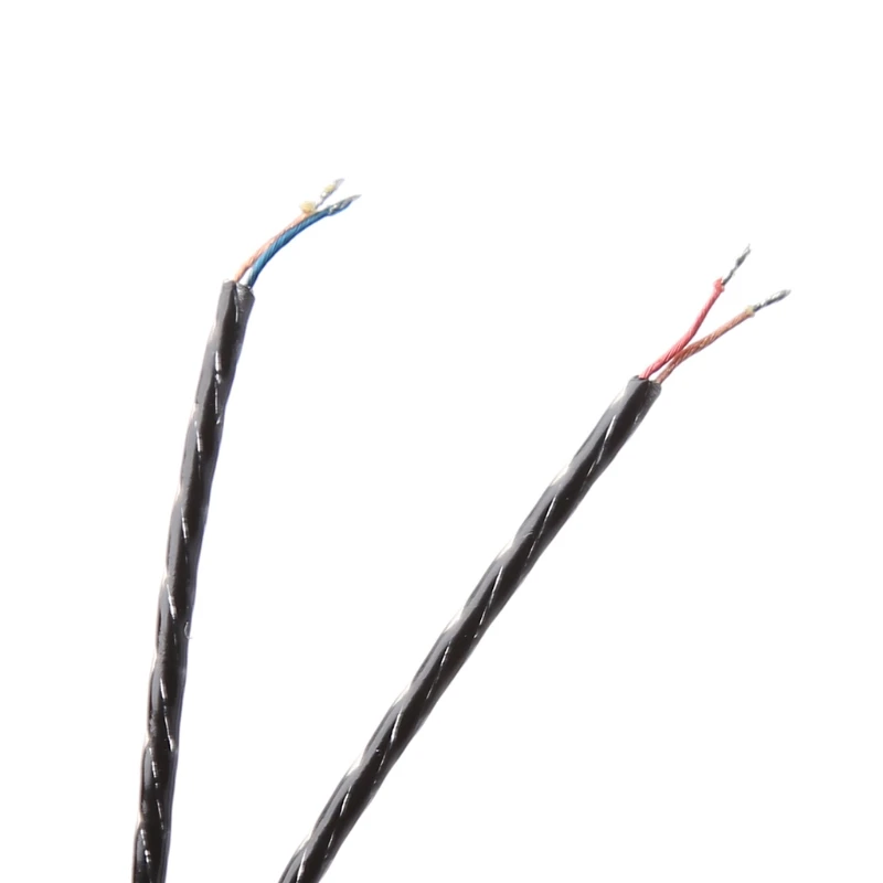 3.5mm 3극 남성 플러그 오디오 케이블 DIY 이어폰 와이어(마이크 와이어 없음)