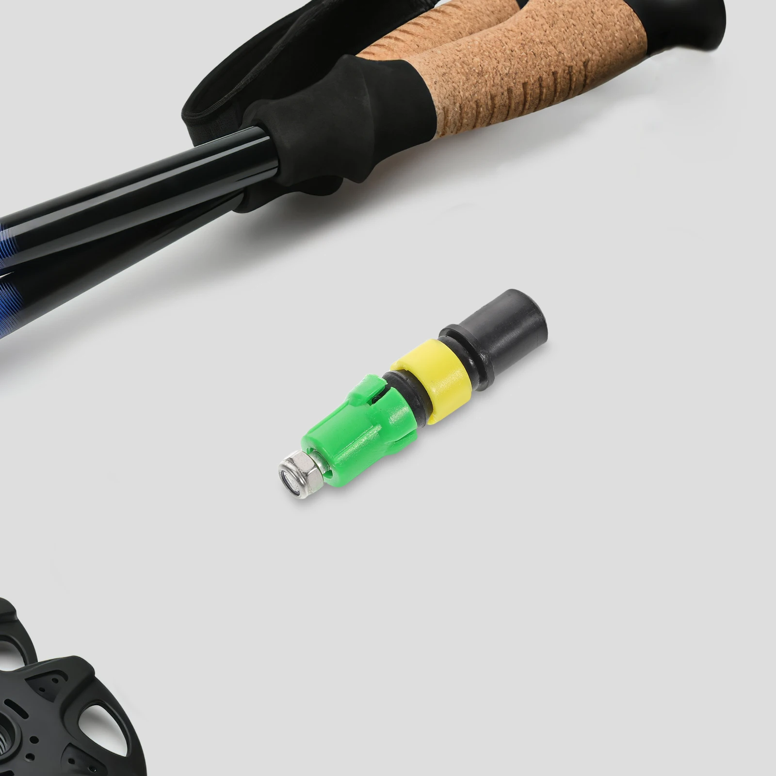 

Trekking Pole Accessories Lightweight Shock Absorption Hiking Stick Parts Replacement Tips Protectors Mountaineering Poles