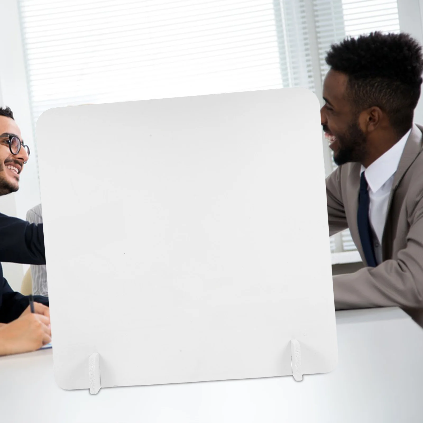 Professional Partition Board PVC Spray Proof Guard Return to Work School Dining Room Desktop Partition Board 40cmx40cm