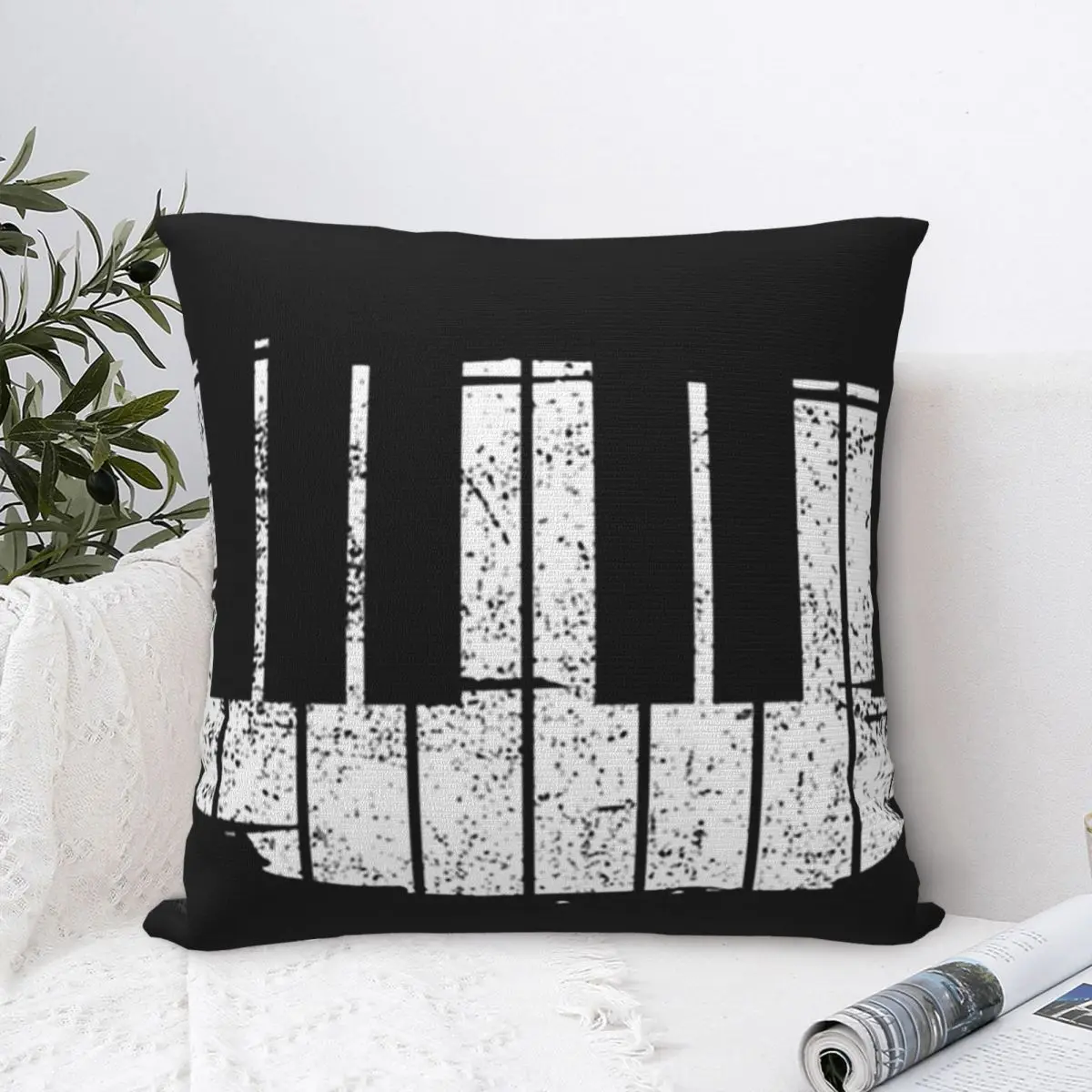 

Pianist Piano Square Pillowcase Polyester Pillow Cover Velvet Cushion Decor Comfort Throw Pillow For Home Car