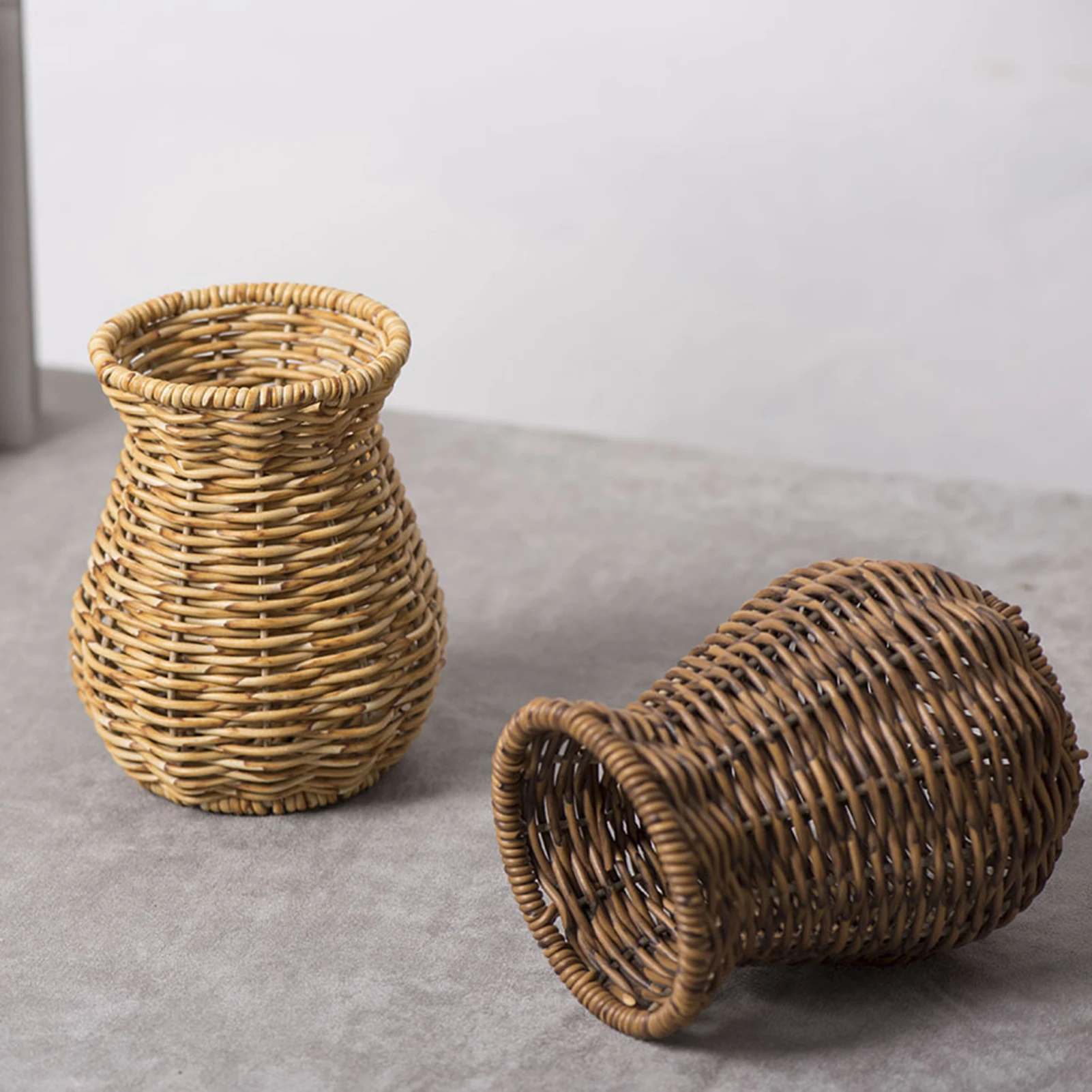 Handwoven Dried Flower Holder - Rattan Plant Basket review and price