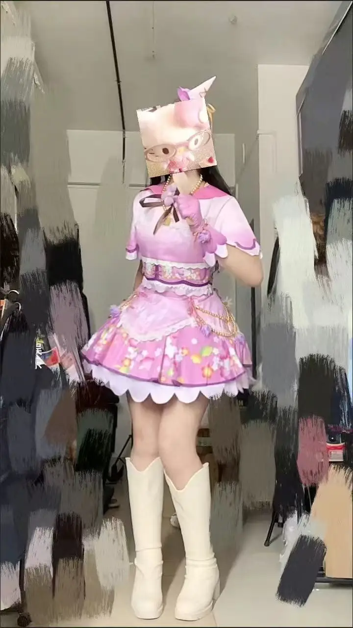 

Aikatsu Stars! Cosplay Costume Ichigo Hoshimiya & Lilac Cosplay Dress Anime Girl Uniform 2026 Halloween Party Outfit