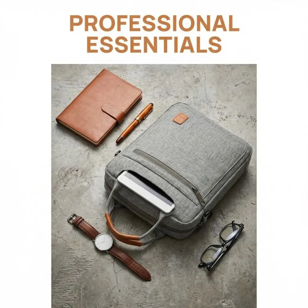 9-11/13 inch 11/13.3 inch Tablet Sleeve Case Concealed Hand Strap Universal Ultrabook Carrying Case Wear-resistant
