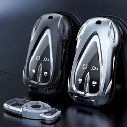 New Zinc Alloy Fashion Car Key Cover Shell for Changan CS35 PLUS CS55 PLUS CS75 PLUS CS85 CS55 CS15 CS95 Eado UNI-T UNI K Alsvin