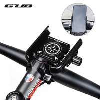 GUB 360 Rotatable Bike Mobile Phone Holder Aluminum Adjustable Bicycle Holder Non-slip MTB Phone Mount Stand Cycling Bracket