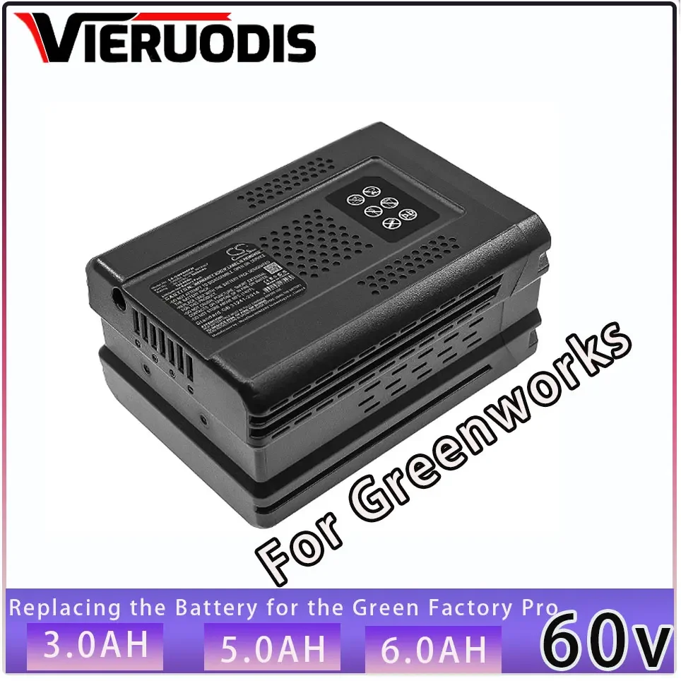 

For Greenworks 24V 40V 60V 80V 82V BLF442 CSC404 CSF401/405 82CS27 82CS34 82BH22 82BD250 Power Tool Battery