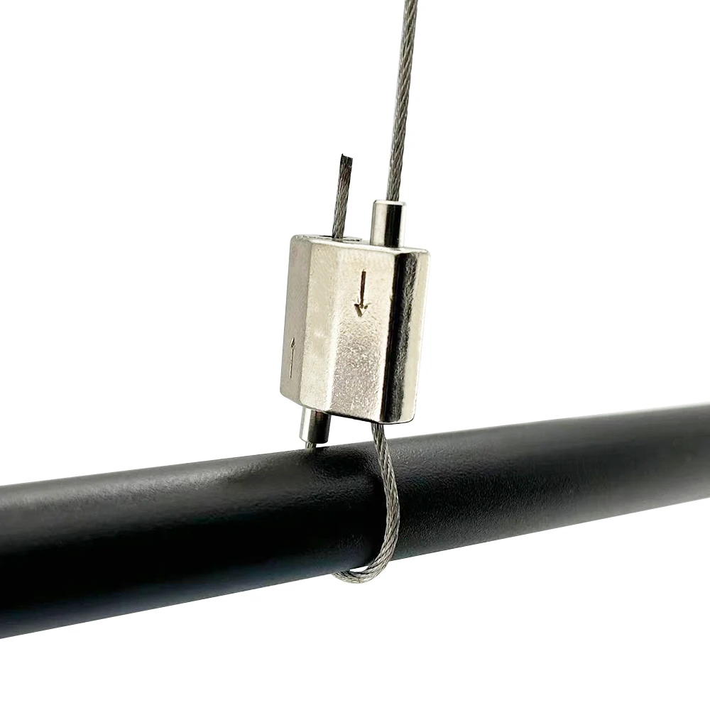 For 1.5mm New Upgraded Wire Rope Cable Clamps/Wire Rope Clips,Two-WayCable Clip Locking Device,Safer and Stronger
