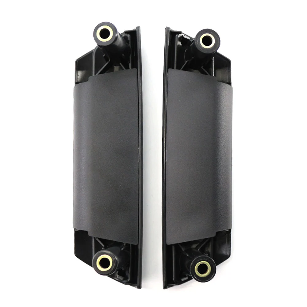 2Pcs Car Interior Door Pull Handle Cover Trim ABS Carbon Fiber Pattern 7H0867179 For VW Transporter T5 Multivan 2009-2015