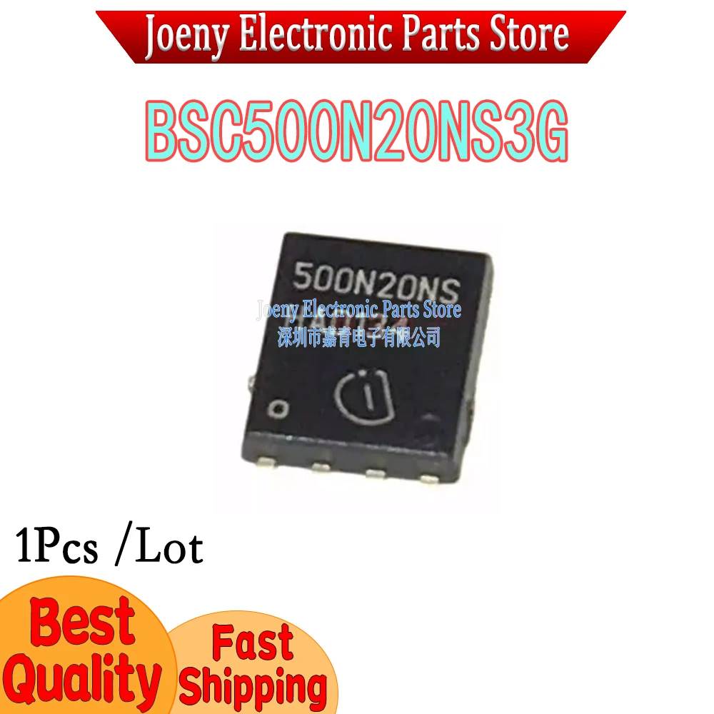 BSC500N20NS3G Screen Printing 500N20NS PC shell