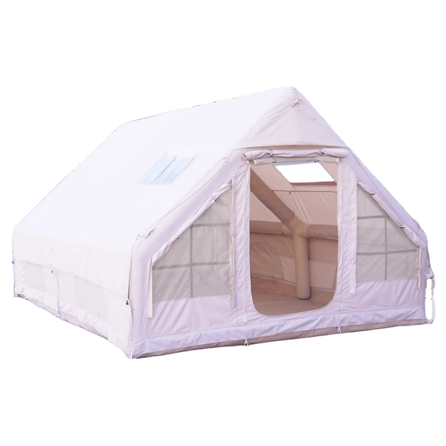 

12 Square Meter Sun/Rain Protection Oxford Fabric Inflatable Tent for Camping