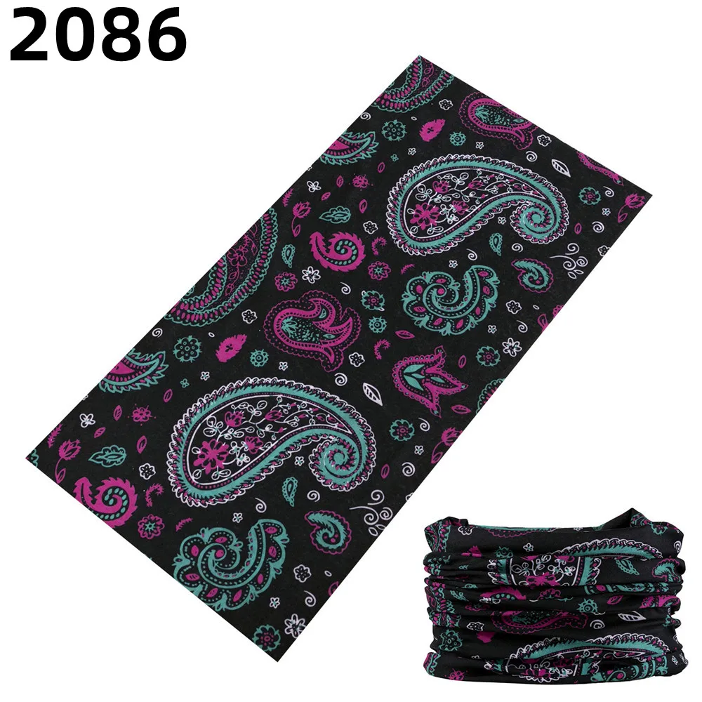 2051 Multifunction Men Seamless Magic Turban Ski Motorcycle Bandana Neck Warmer Outdoor Cycling Scarf Windproof Face Mask Women