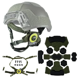 Fourth Generation Wendy Helmet Suspension System Helmet Lanyard FAST MICH Outdoor Hunting BK/DE/RG Helmet Accessories