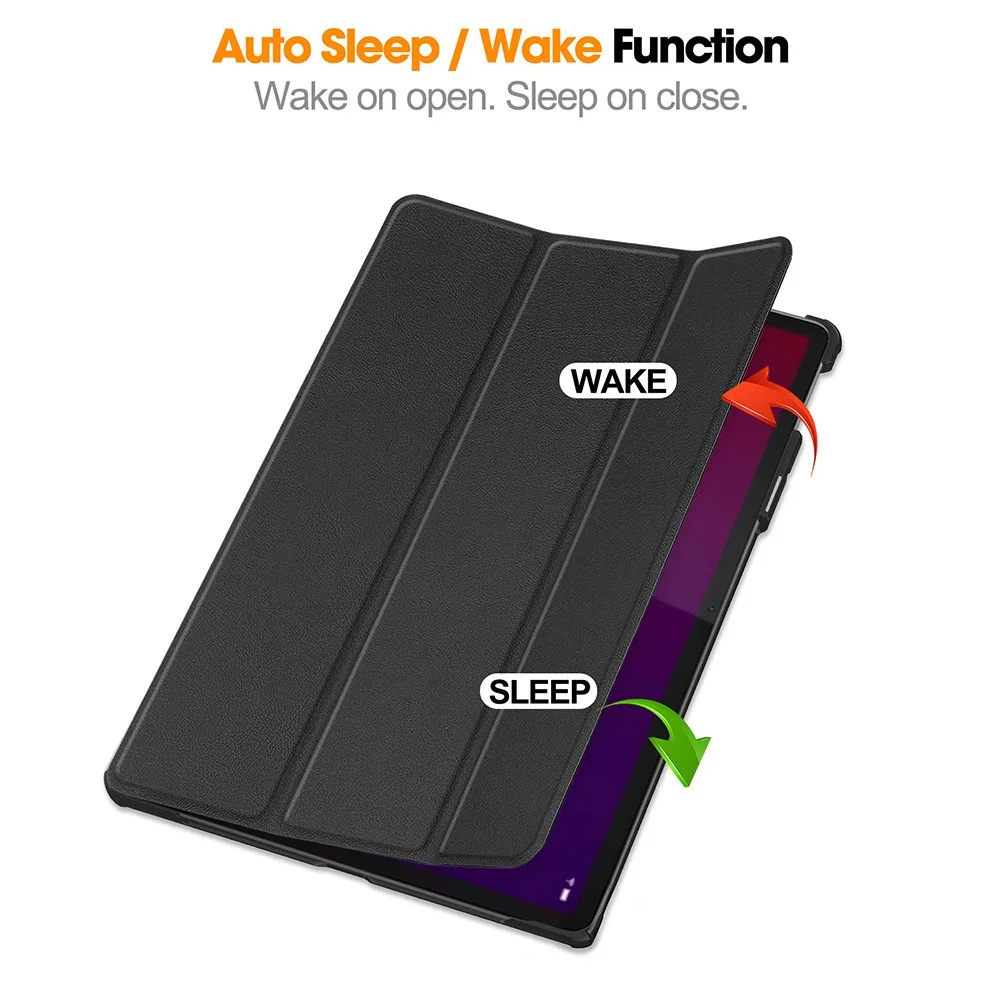 

Чехол для Lenovo Xiaoxin Pad Pro GT 11,1 2025 TB710FU Trifold из искусственной кожи с подставкой для планшета, чехол для Xiaoxin Pad Pro GT, чехол 11,1 дюйма