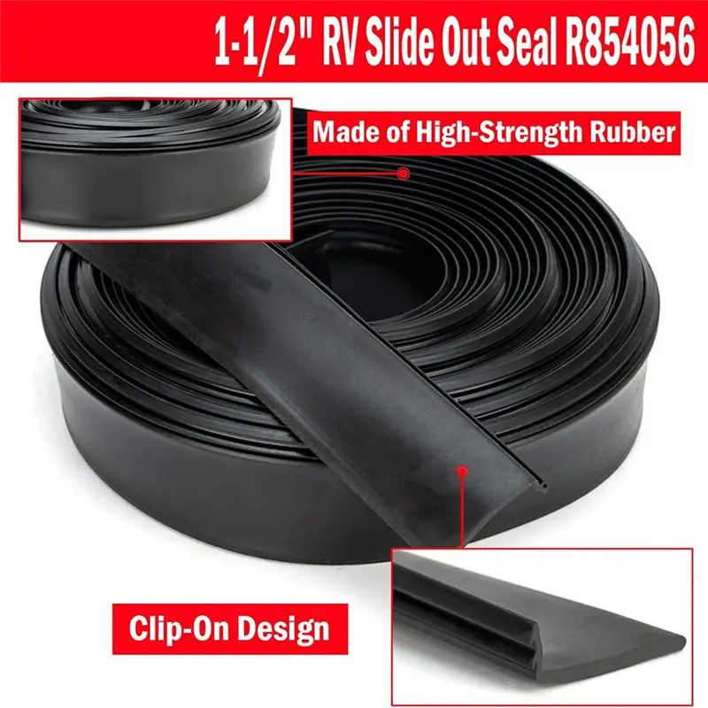 DT15 RV Slide Out Wiper Seal 30ft, 1-1/2