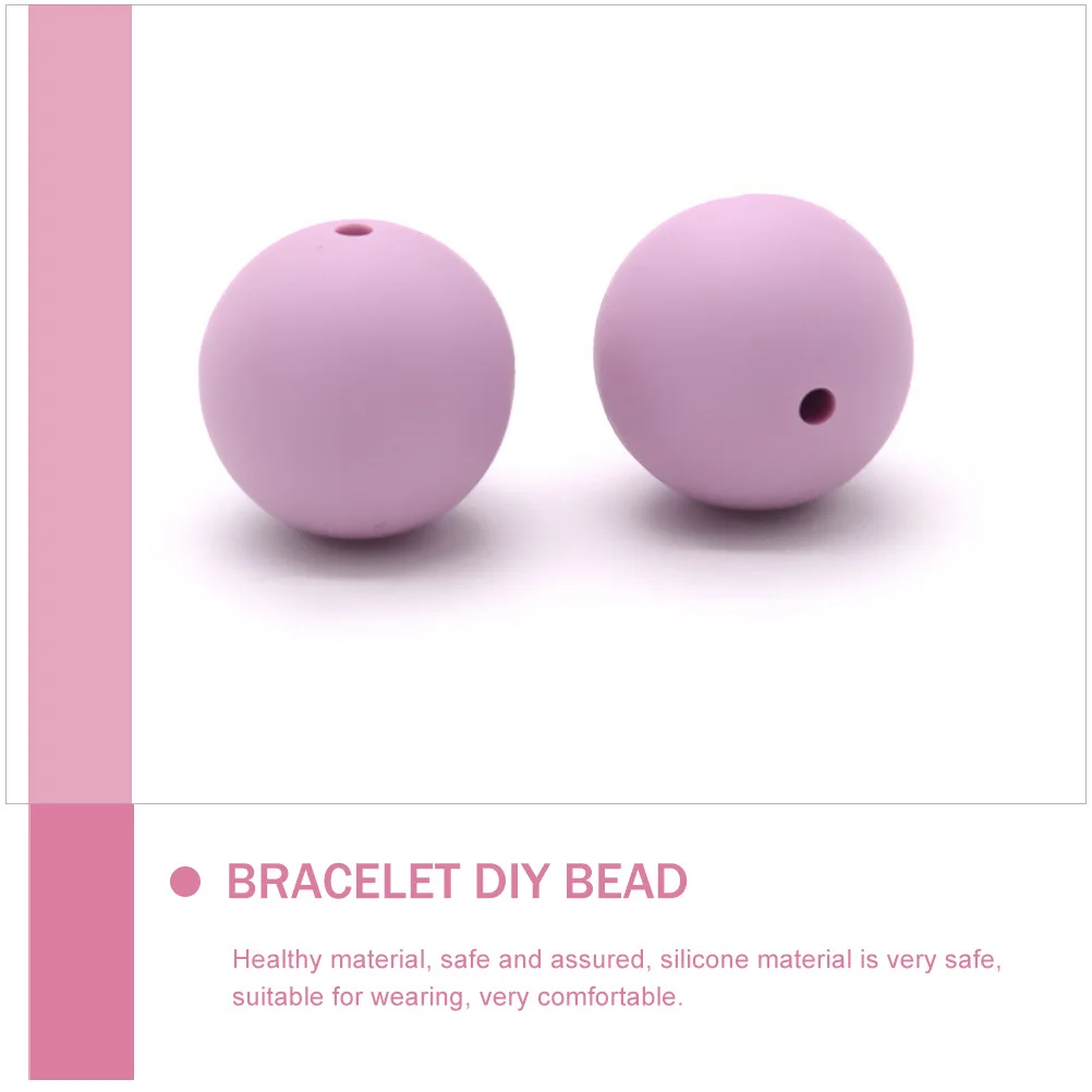 

95pcs Silicone Craft For Diy Diy Jewelry Beads Bracelet Jewelry Making Loose Spacer Beads Adult Art Crafts