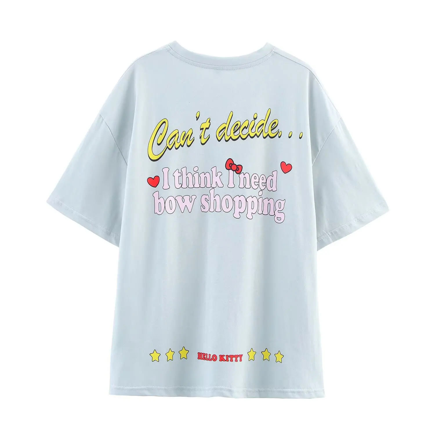 JNLEAOG automne nouveau Kit t-shirt style décontracté pour femmes imprimé fibre de Polyester ort Sve rond Ne Tube droit Dr