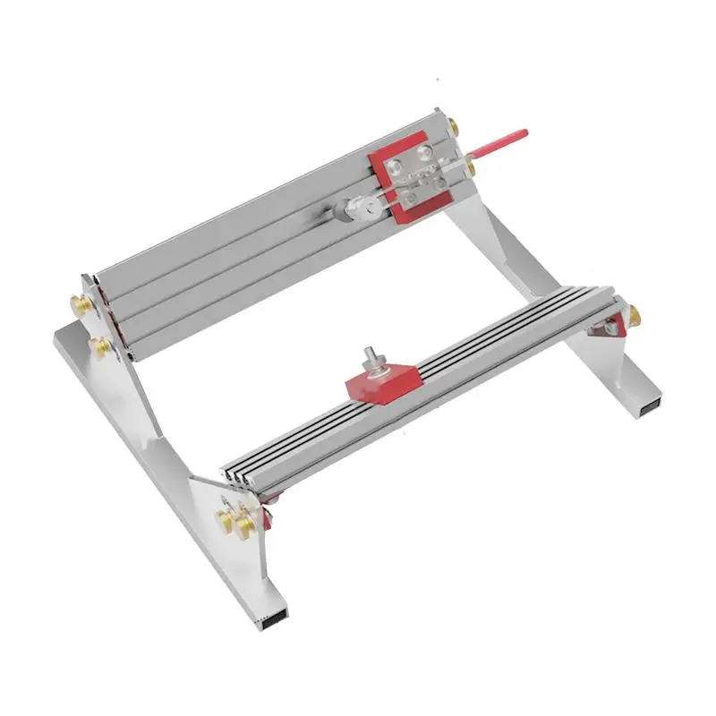

Drawer Clamp Tool Right Angle Positioning Clamp With 4 Limiters Adjustable Spline Clamp Multi-Size For Milling Table Saw