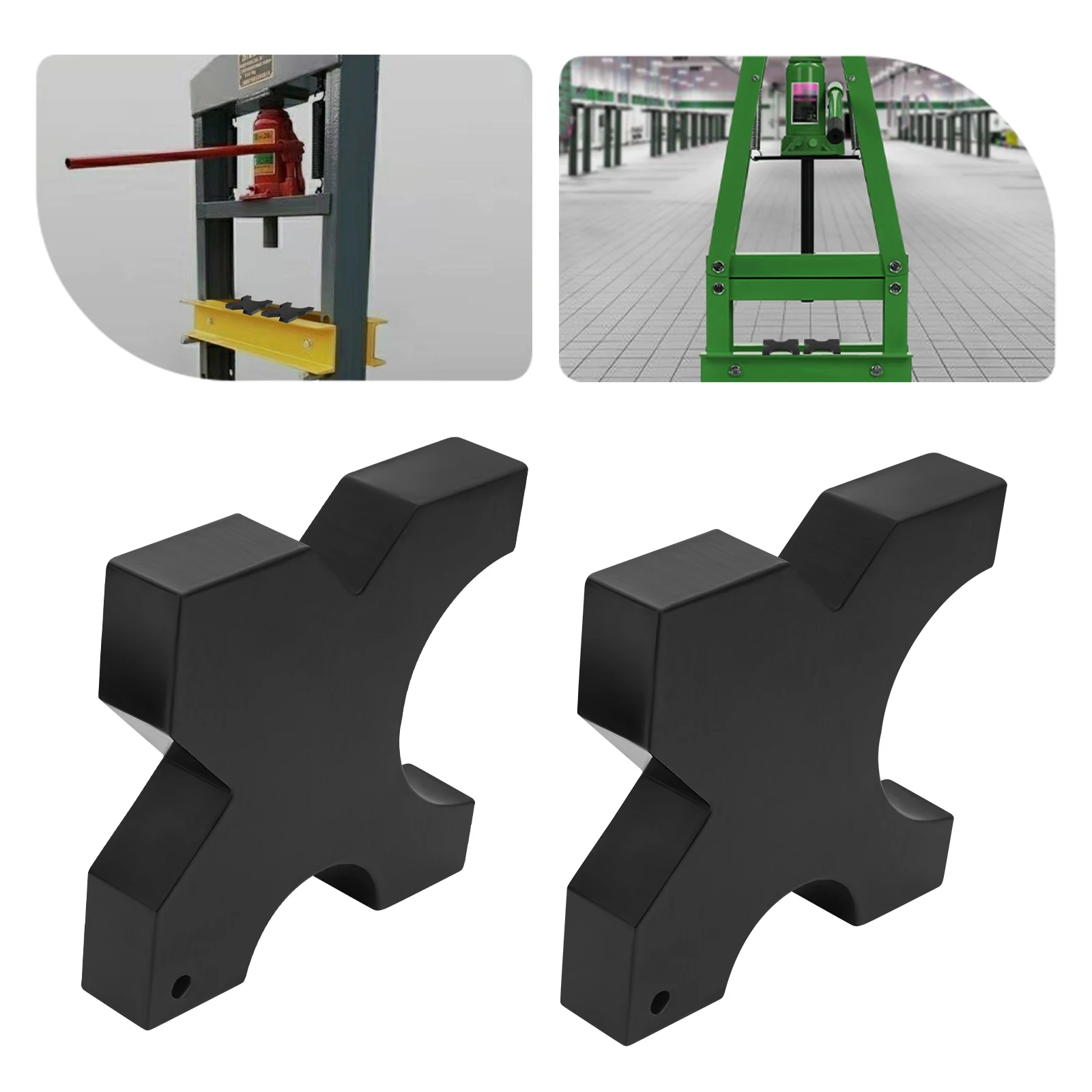 Persplaat, H-frame hydraulische winkelpersplaat, winkelpersplaat 12,7x12,7x2,5cm